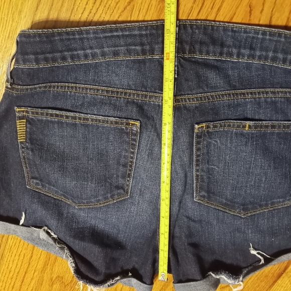 PAIGE Jimmy Jimmy distressed womens cuffed denim jean shorts Size 28 - Picture 8 of 8